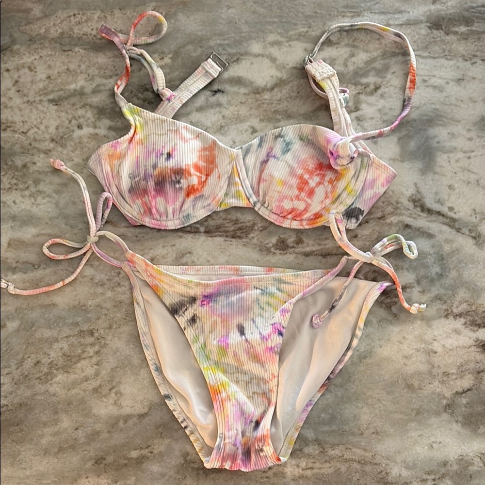 Xhilaration Tie-Dye Bikini *BOTTOMS ONLY*